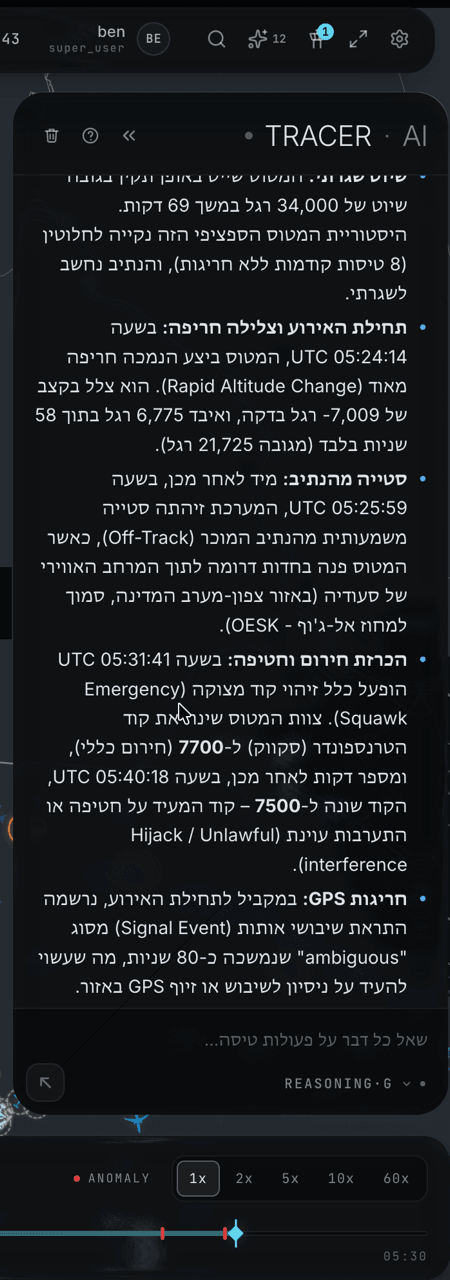 TRACER AI: סיכום האירוע, חלק שני